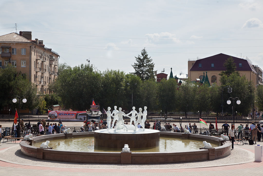 The Barmaley fountain